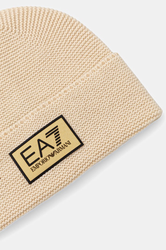 Doplnky Čiapka s prímesou vlny EA7 Emporio Armani AF18021.7X000247 béžová