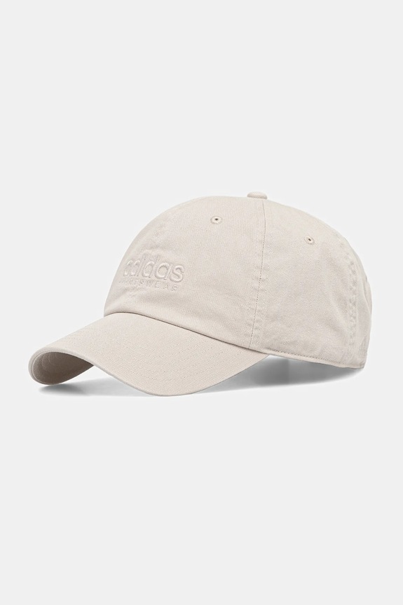 Šiltovka adidas stredne hrubá béžová JX5764