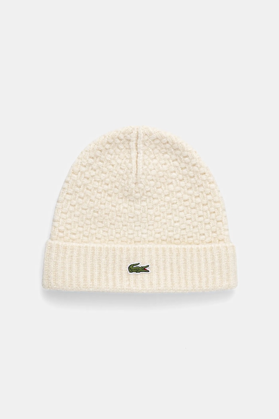 Lacoste cappello con lana medio spessore beige RB8203
