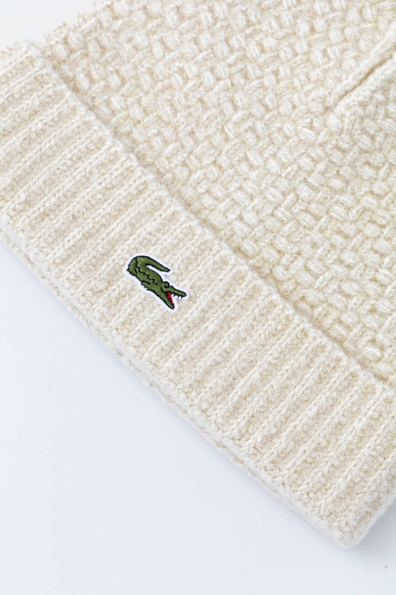 Accessori Lacoste cappello con lana RB8203 beige