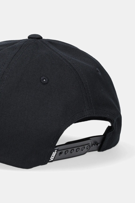 Akcesoria Vans czapka z daszkiem bawełniana VN000QAGBLK1 czarny