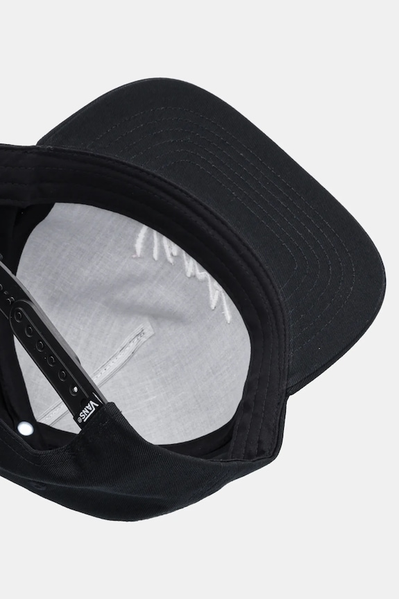 Vans czapka z daszkiem bawełniana czarny VN000QAGBLK1