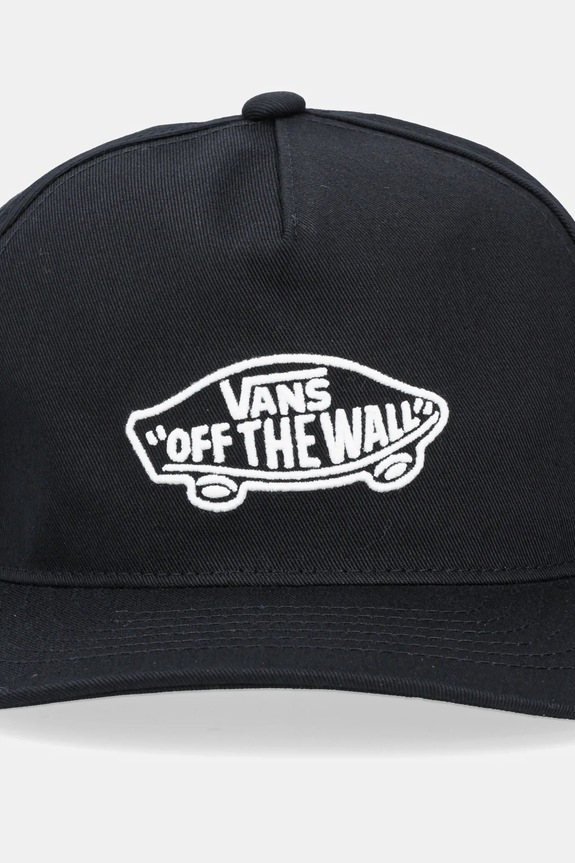 Bavlnená šiltovka Vans VN000QAJBLK1 čierna AW25