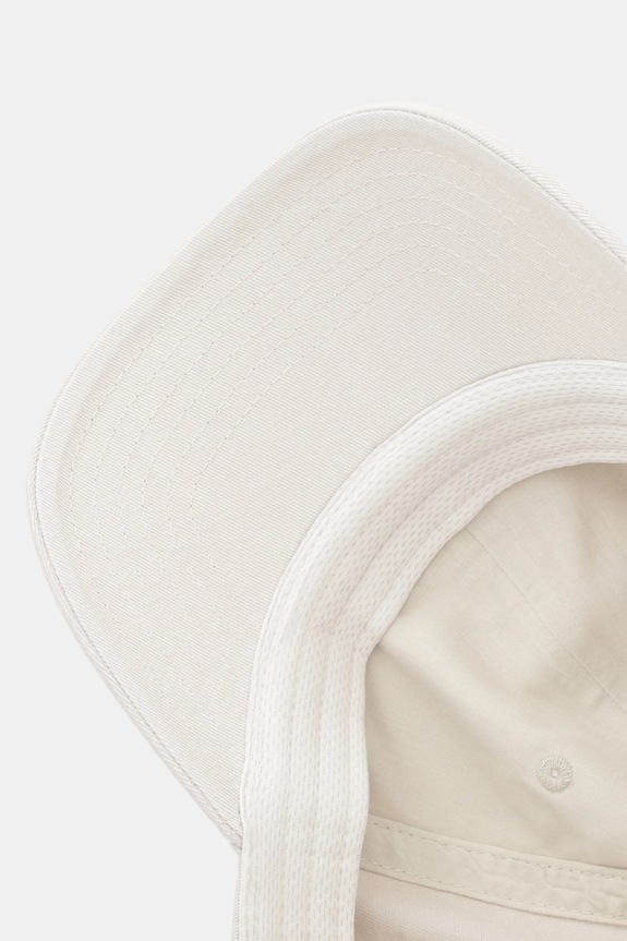 Bombažna bejzbolska kapa New Balance bež LAH51011TWF