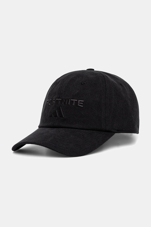 adidas czapka z daszkiem bawełniana Fortnite aplikacja czarny JN2691
