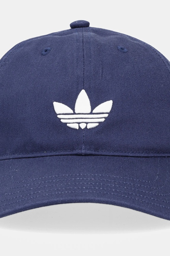 Bavlnená šiltovka adidas Originals JV7391 tmavomodrá AW25