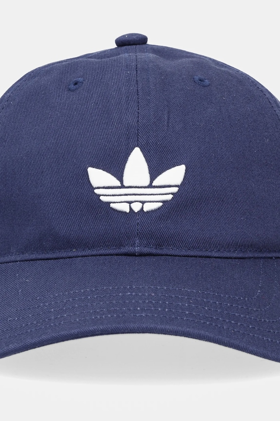 Bavlnená šiltovka adidas Originals JV7391 tmavomodrá AW25