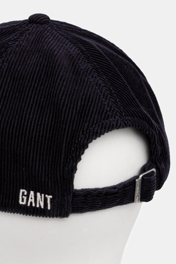 Gant czapka z daszkiem sztruksowa 9900280 granatowy AW25