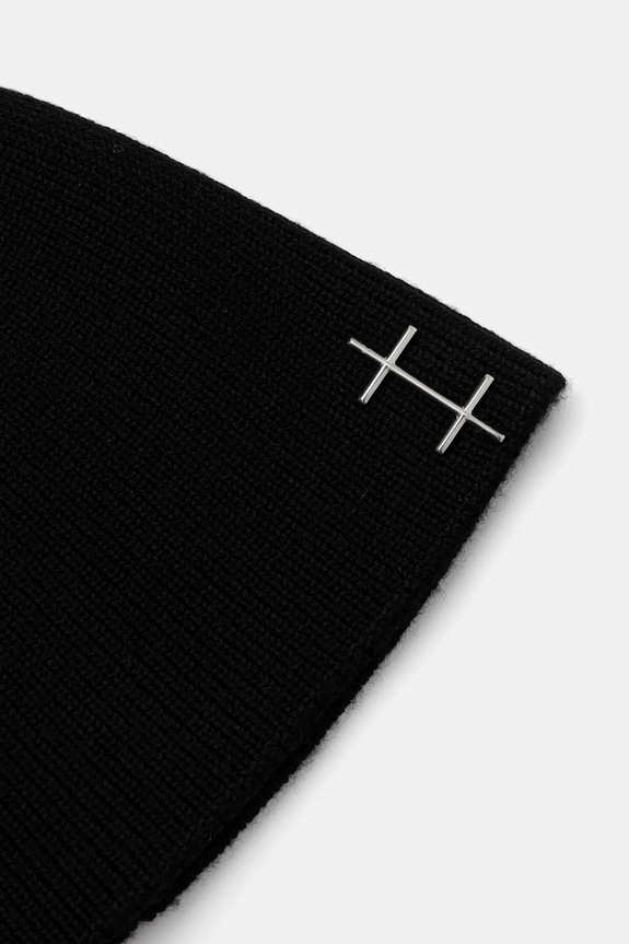 Akcesoria Heliot Emil czapka wełniana AW25.16.107.BLK01.CO czarny