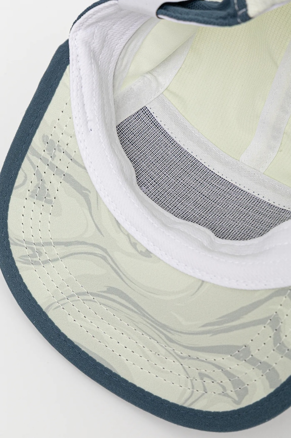 Compressport czapka z daszkiem 5 Panel Light turkusowy XHWU792