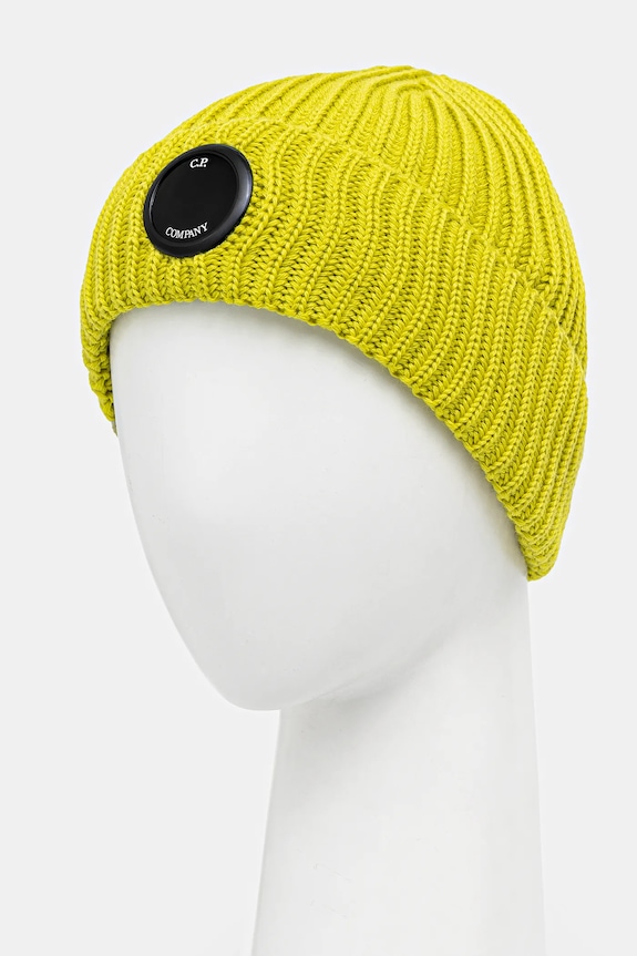 C.P. Company berretto in lana 19CMAC739A005509A verde AW25