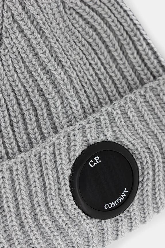 Accessori C.P. Company berretto in lana RFCMAC739A005509A grigio