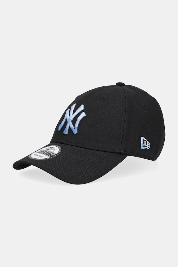 New Era czapka z daszkiem bawełniana 0 aplikacja czarny 60691277