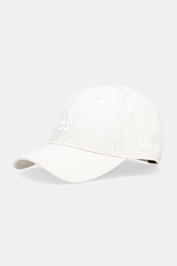 New Era czapka z daszkiem sztruksowa 0 aplikacja beżowy 60691060