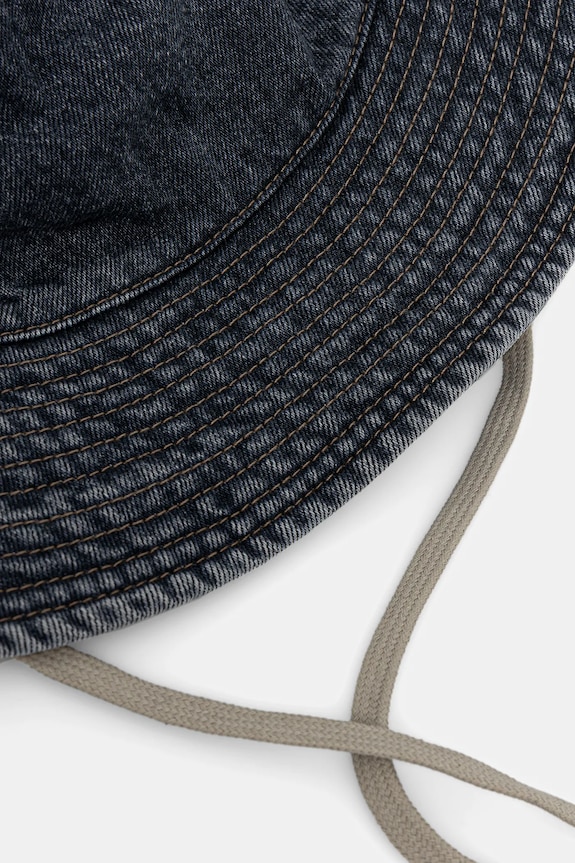 Pamučni šešir Rick Owens DRKSHDW Gilligan Hat DA02E7479.DGY plava AW25