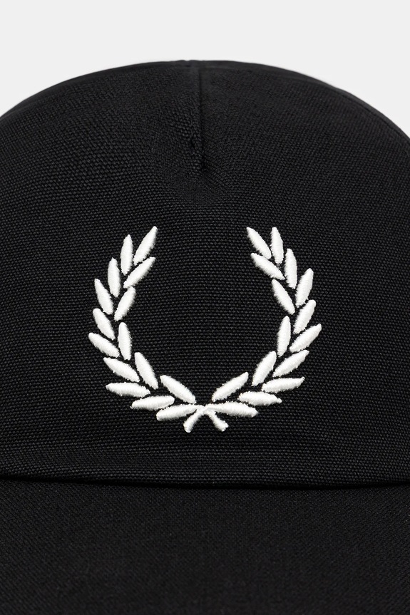 Fred Perry czapka z daszkiem bawełniana HW1294 czarny AW25