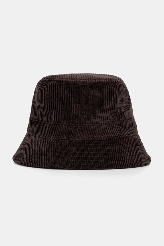 Lacoste kapelusz sztruksowy RK2934 brązowy AW25