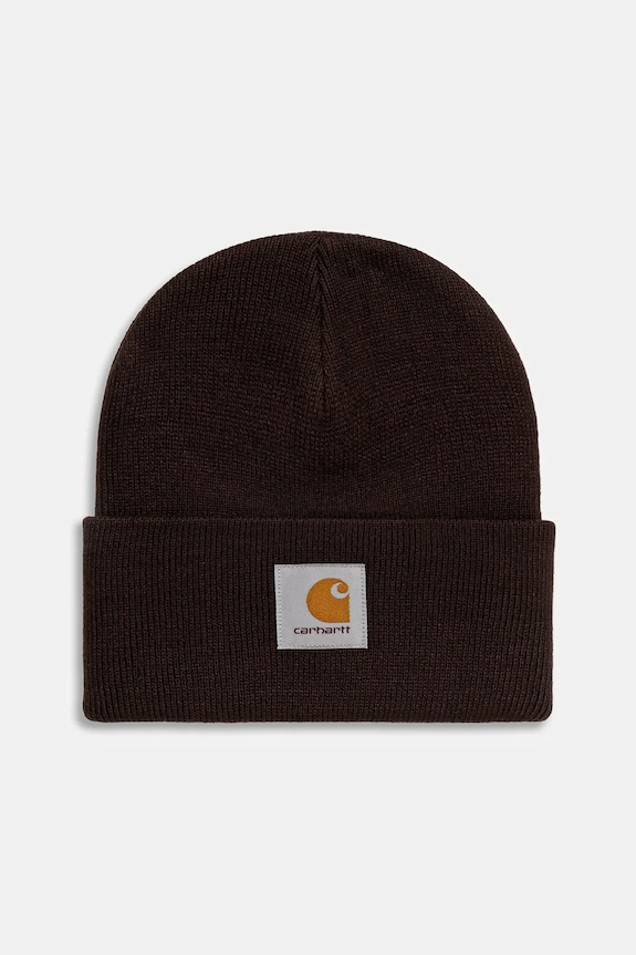 Carhartt WIP czapka Acrylic Watch Hat pozostałe brązowy I020222.33HXX