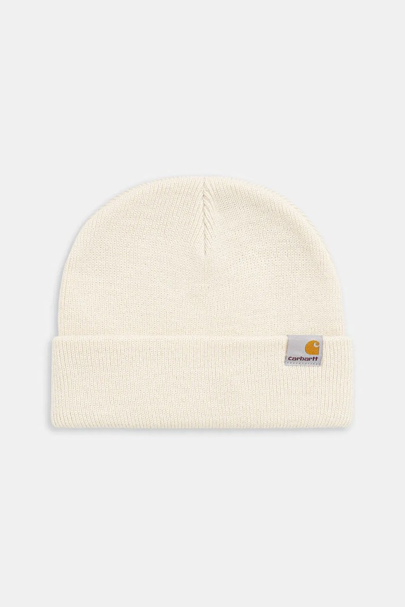 Шапка Carhartt WIP Stratus Hat Low гладкий бежевый I025741.1NGXX