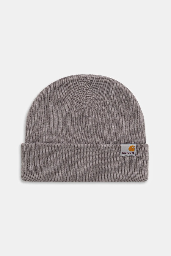 Шапка Carhartt WIP Stratus Hat Low изчистен сив I025741.2LRXX