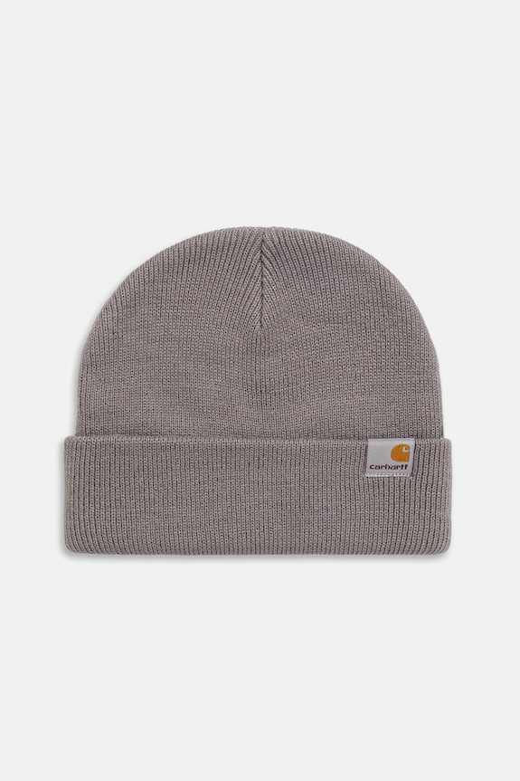 Шапка Carhartt WIP Stratus Hat Low изчистен сив I025741.2LRXX