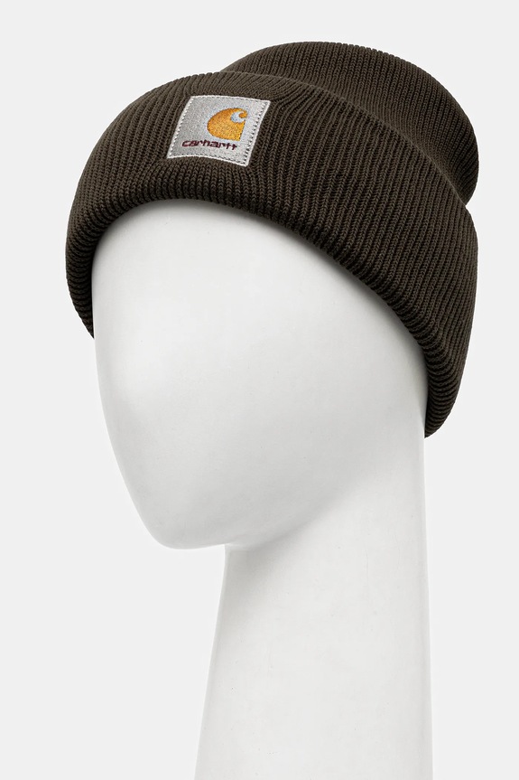 Памучна шапка Carhartt WIP Ohio Beanie I035430.49XX зелен AW25
