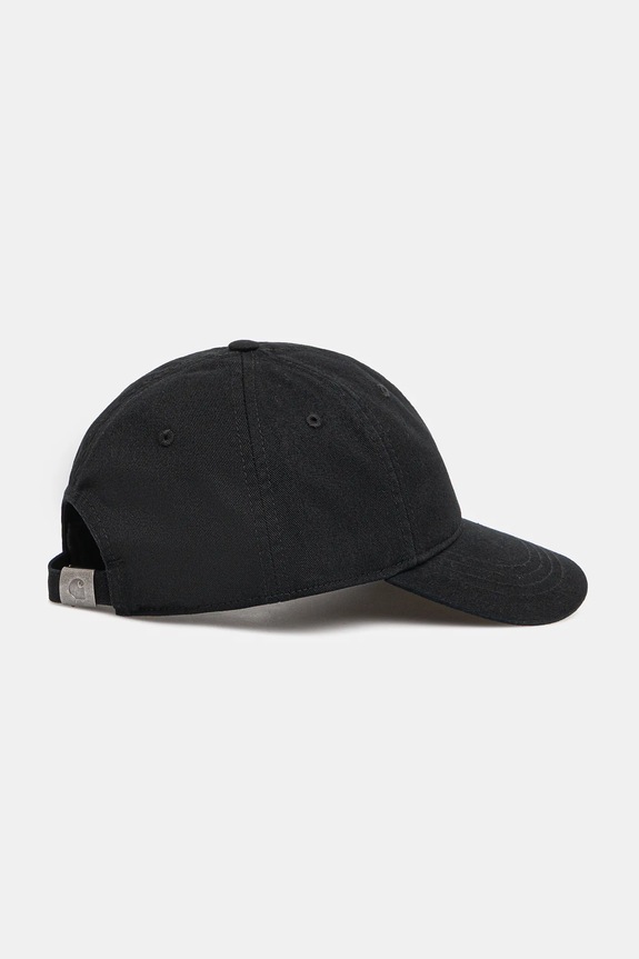 Аксесуари Бавовняна бейсболка Carhartt WIP W' Madison Logo Cap I034606.K02XX чорний