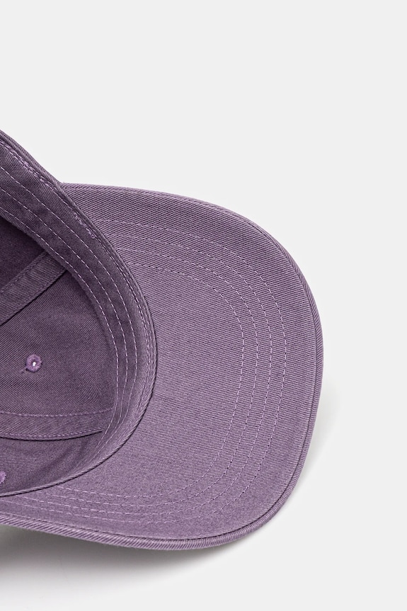 Памучна шапка с козирка Carhartt WIP W' Madison Logo Cap виолетов I034606.38NXX
