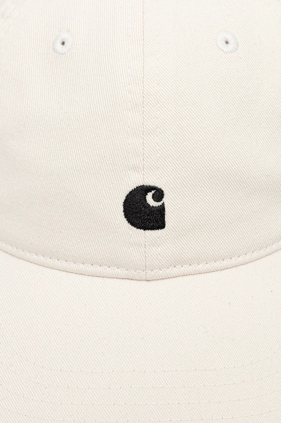 Памучна шапка с козирка Carhartt WIP W' Madison Logo Cap I034606.1T1XX бежов AW25