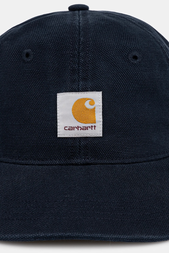 Carhartt WIP cotton baseball cap Selby Canvas Cap I035414.J006 navy AW25