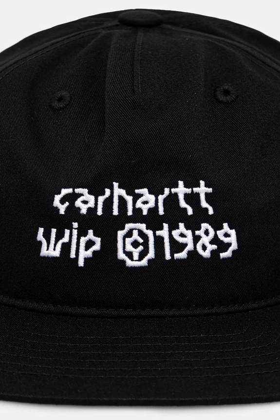 Carhartt WIP cotton beanie Tetra Cap I035658.0D2XX black AW25