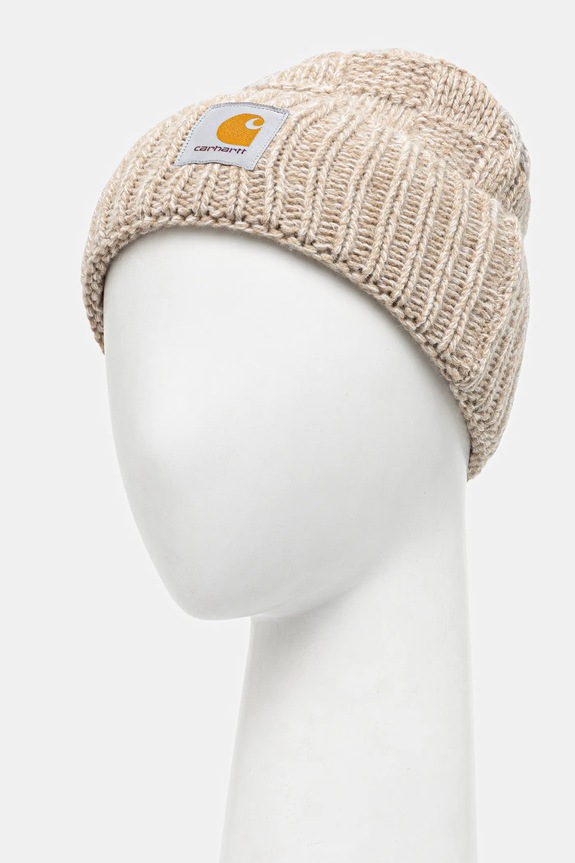 Шапка с вълна Carhartt WIP Kyloe Beanie I035451.3DAXX бежов AW25