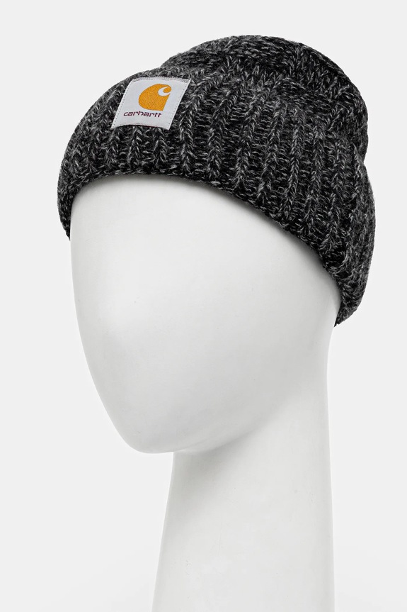 Carhartt WIP hat with wool Kyloe Beanie I035451.BTXX black AW25