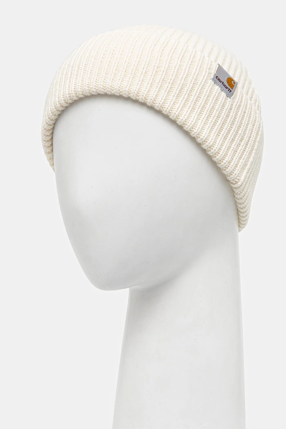 Вовняна шапка Carhartt WIP Gabe Beanie I029496.D6XX бежевий AW25