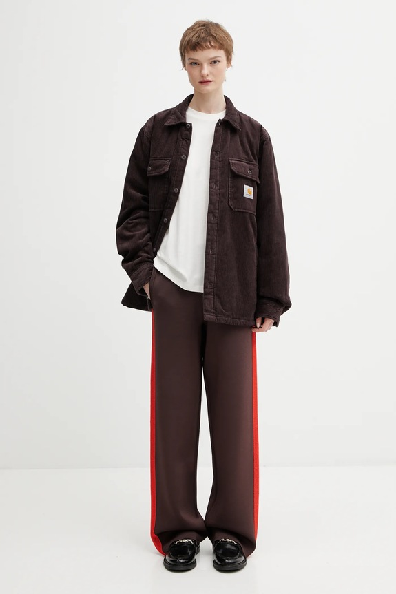 Pamučna jakna Carhartt WIP Whitsome Shirt Jac I028827.33HXX