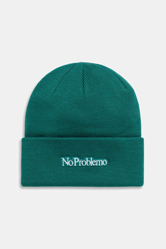 Шапка No Problemo Beanie гладкий зелёный NP9020904