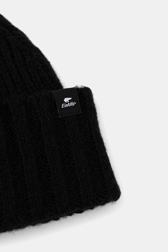 Eisbar cappello con lana Basso MÜ E31004 nero AW25
