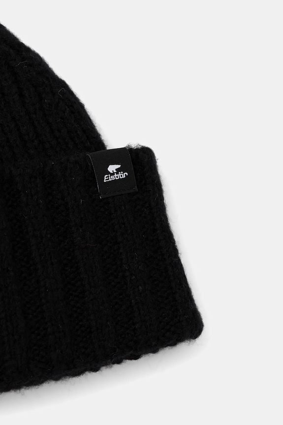 Eisbar cappello con lana Basso MÜ E31004 nero AW25