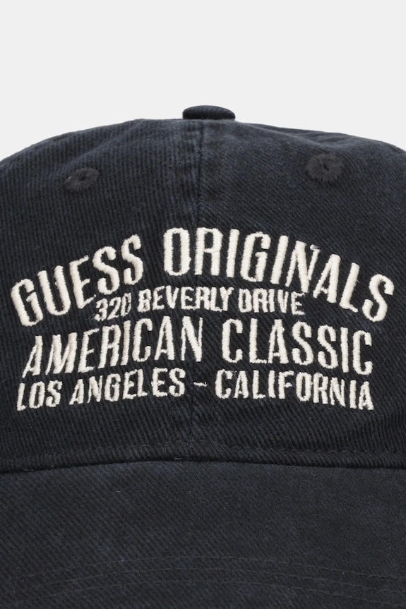 Бавовняна бейсболка Guess Originals M5BZ13.W4230 чорний AW25
