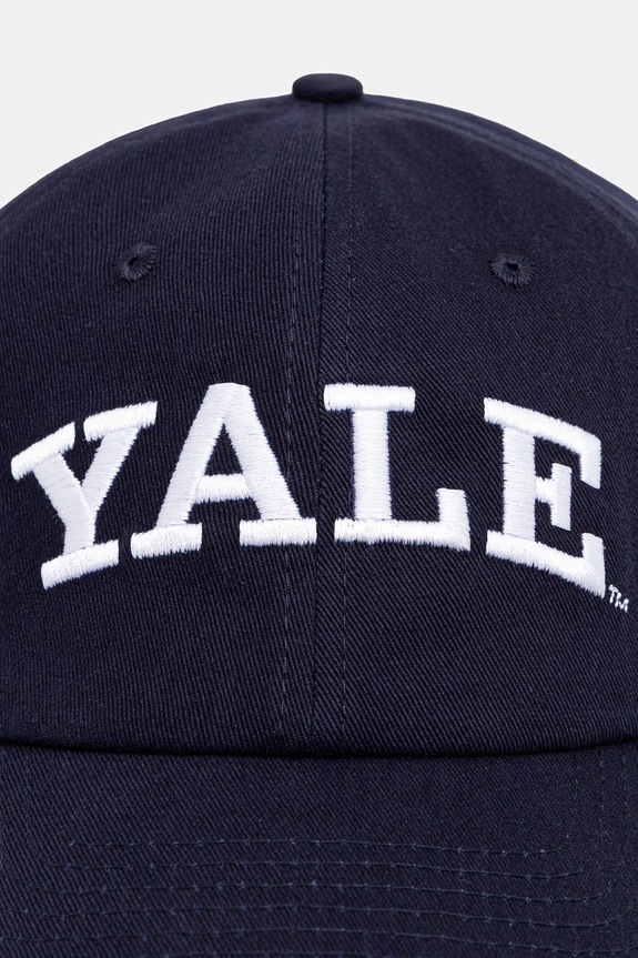 Sporty & Rich cotton baseball cap Yale Classic AC079611678BL106 navy AW25