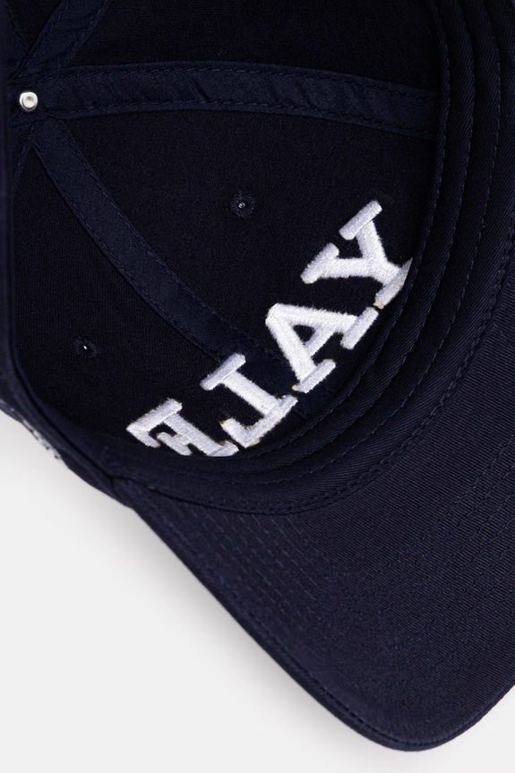 Sporty & Rich cotton baseball cap Yale Classic navy AC079611678BL106