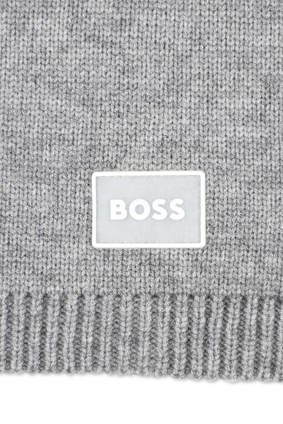 Chlapec Detský šál komín BOSS J52667.52.54 sivá