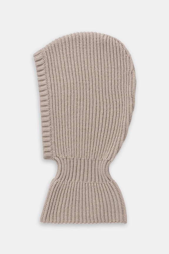 Kukla s prímesou vlny Newland BALACLAVA CAP béžová N46478.34