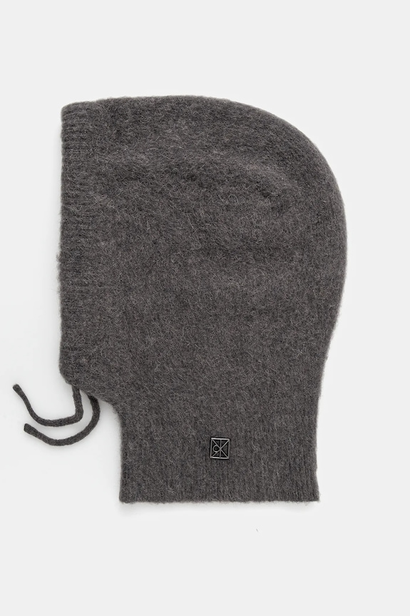 Calvin Klein cagulă umplută cu lână gri LV04D8068G
