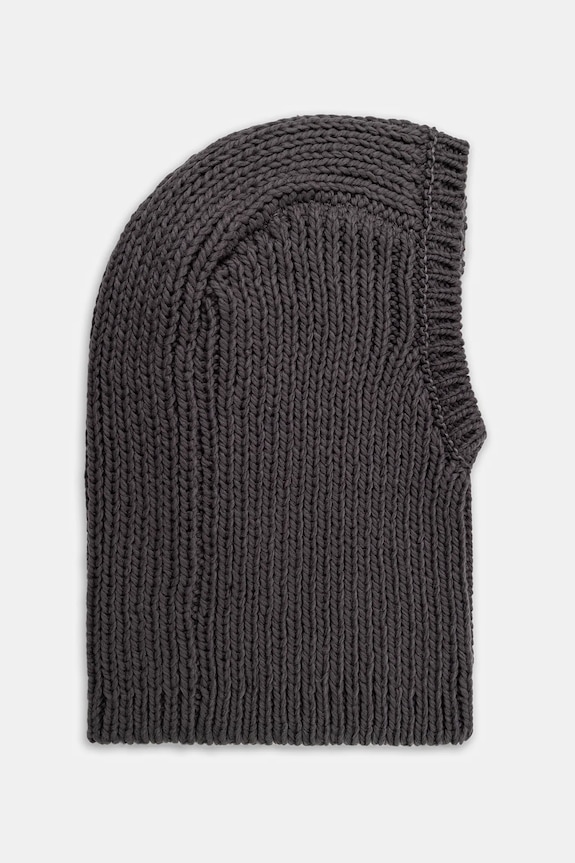 Y-3 kominiarka Knit Hood szary KC0416