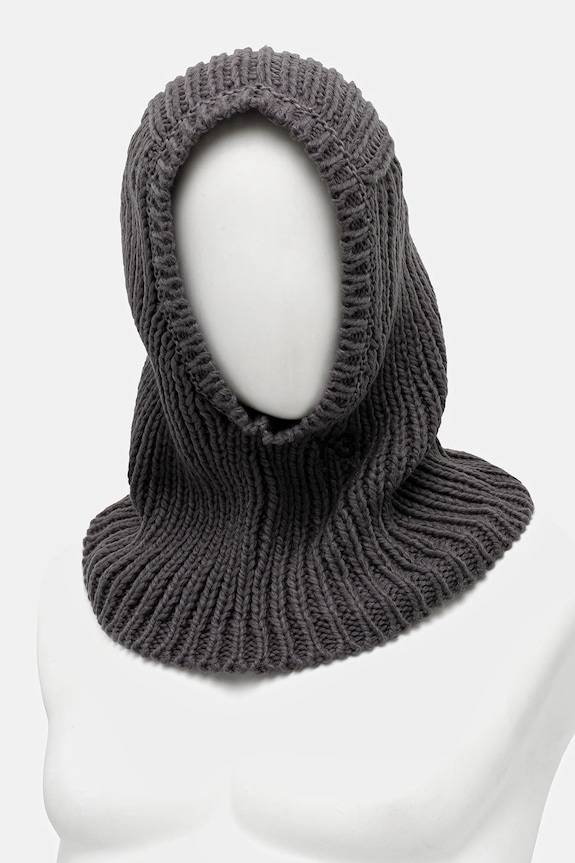 Y-3 kominiarka Knit Hood KC0416 szary AW25