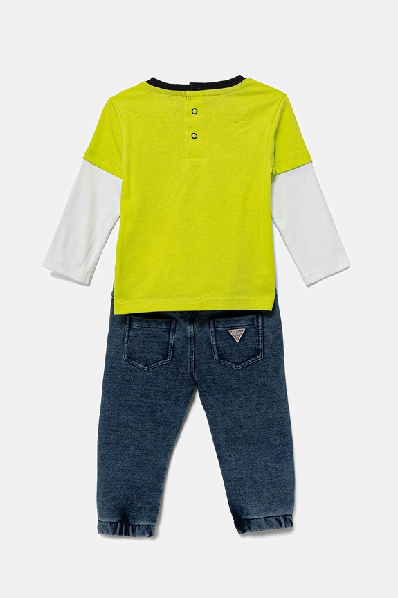 Guess komplet dziecięcy I5YG05.K8HM4.9BYA żółty AW25