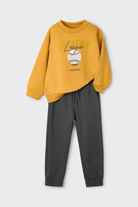 Спортивный костюм Mayoral 4801.5A.Mini.9BYA жёлтый AW25