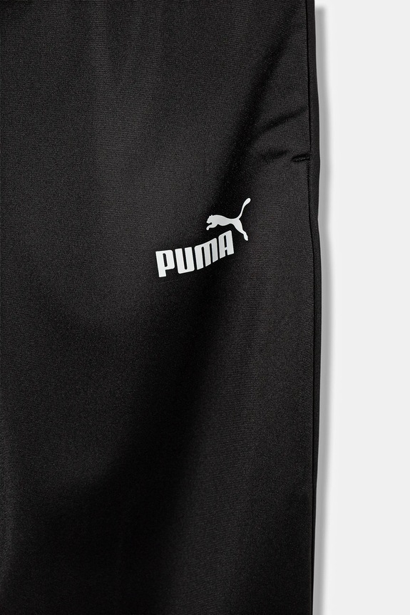 Dječaci Dječja trenirka Puma Hooded Full-Zip Poly Suit B 690283 bordo