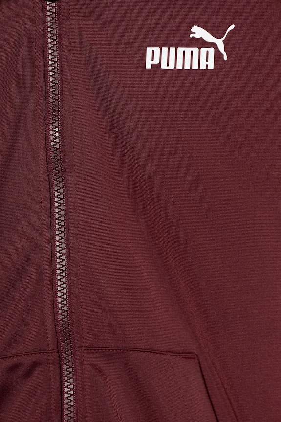 Dječja trenirka Puma Hooded Full-Zip Poly Suit B bordo 690283